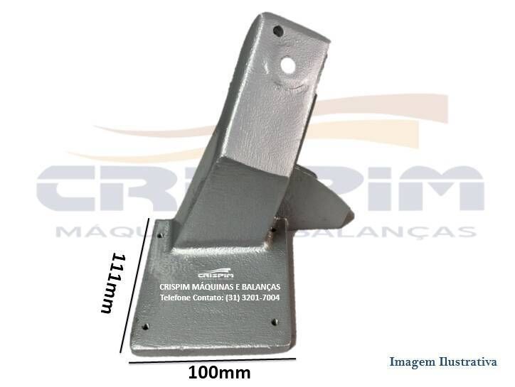 SUPORTE CARRINHO CORTA-FRIOS BERMAR ANTIGO - Foto 1