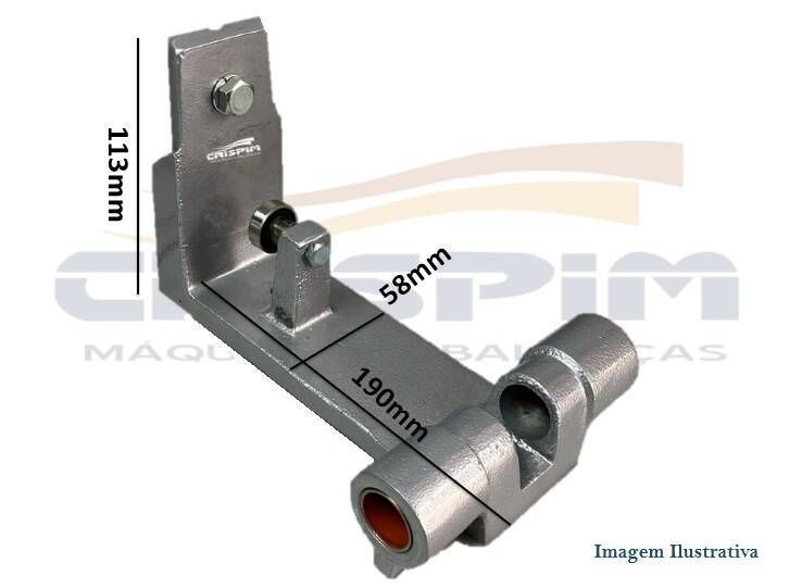 BRACO DE ALUMINIO CARRINHO CORTA-FRIOS BERMAR 250M - Foto 1