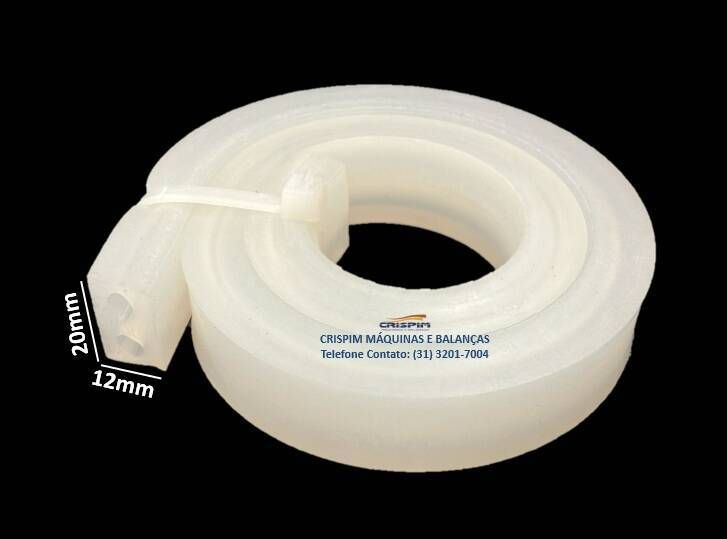 BORRACHA ( MORDENTE ) MAQ. VACUO TECMAQ - Foto 1