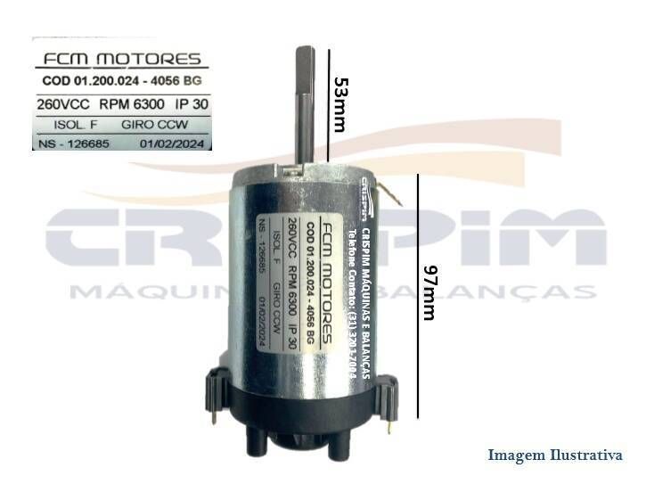 MOTOR EXTRATOR DE SUCO METVISA ESL 220V - Foto 1