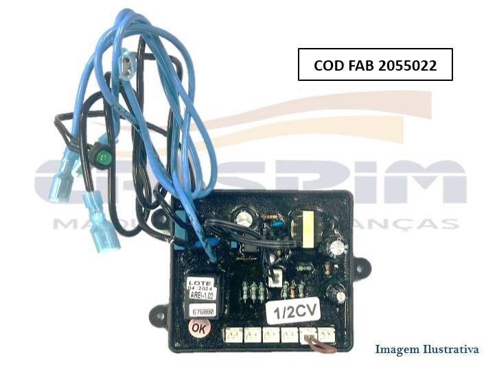 PLACA RELE 1/2 PROCESSADOR BECKER PRAB-200 NOVO 24 - Foto 1