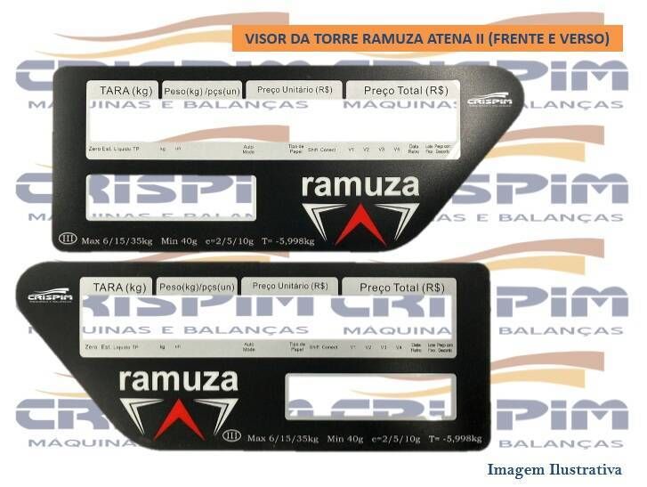 VISOR DA TORRE RAMUZA ATENA II (FRENTE E VERSO) - Foto 1