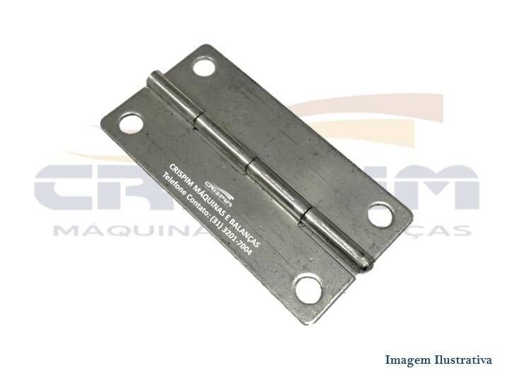 DOBRADIÇA AÇO INOX TAMPA IMPRESSOR TOLEDO PRIX 4 U - Foto 1