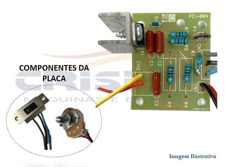 PLACA ELETRONICA DIMER EMBALAFIL R. BAIÃO TRADICIO - Foto 1