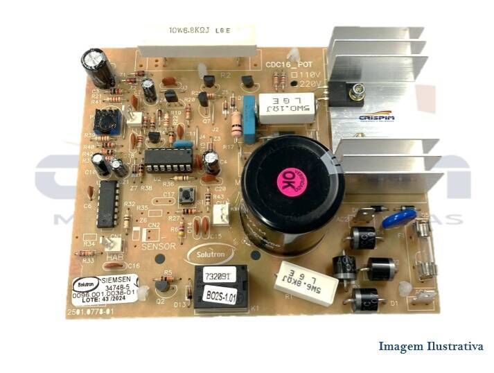 UNIDADE SEGURANCA RETIFICADA 220V BATEDEIRA SIEMSE - Foto 1