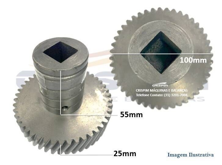 ENG. FERRO C/CUBO B-22 45D BRAESI/PROGAS BMC-22 - Foto 1