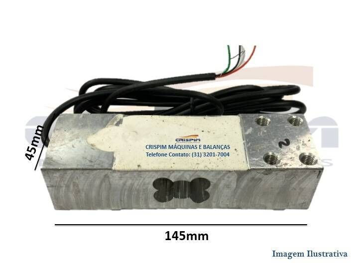 CELULA DE CARGA 400KG URANO 0/4FUROS - Foto 1