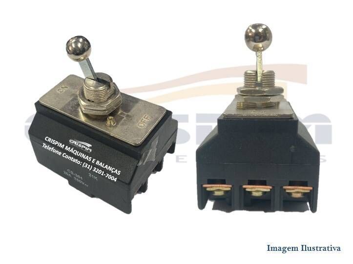 CHAVE LIGA/DESLIGA CS-301 20A TS/SS TRIPOLAR - Foto 1