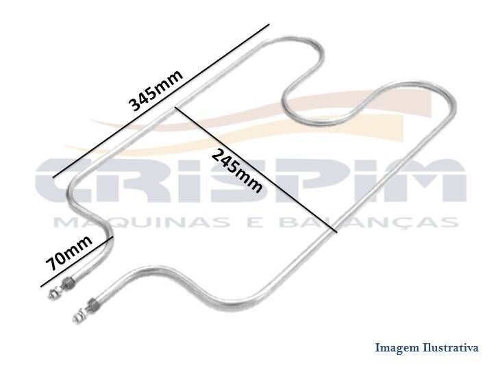RESISTENCIA 1.100W 127V FORNO LAYR - Foto 1