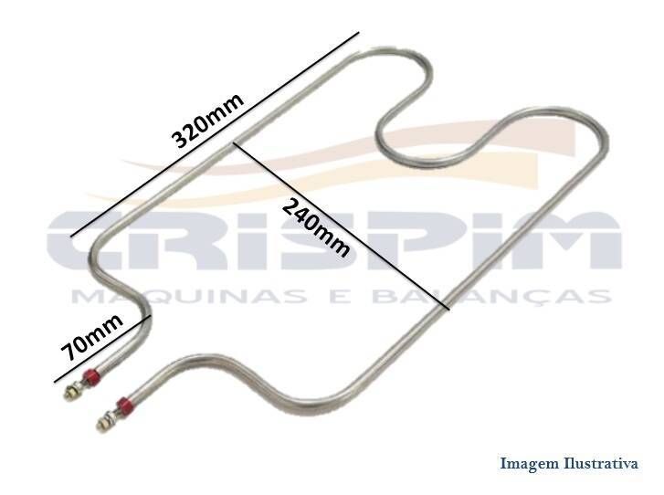 RESISTENCIA 1.750W 220V FORNO LAYR - Foto 1
