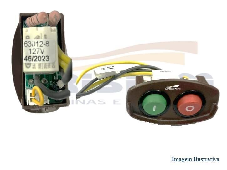 CHAVE L/D TECLA COMPLETA SIEMSEN 127V (63012-8) - Foto 1