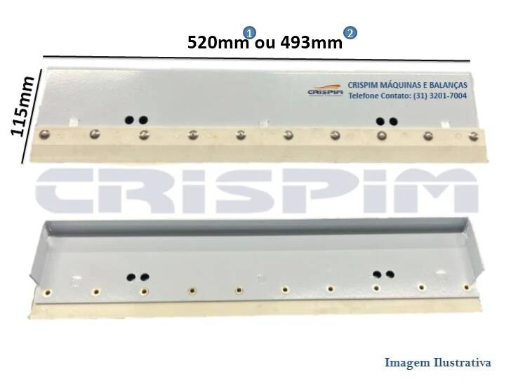 RASPADOR CILINDRO G.PANIZ SUPERIOR CS-500 (MONTADO - Foto 1