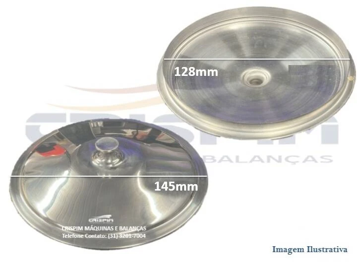 TAMPA DO COPO LIQUID. SIEMSEN LSP-02 ALUMINIO - Foto 1