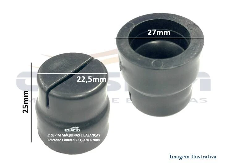 PE DE BORRACHA FRITADEIRA PROGÁS (TACHO) - Foto 1