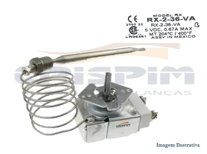 TERMOSTATO 240 A 400C RX-2-36-VA VENÂNCIO - Foto 1