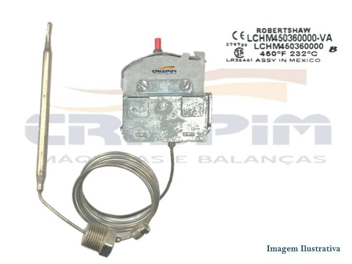 TERMOSTATO LIMITE TEMPERATURA 450F 232C VENÂNCIO - Foto 1