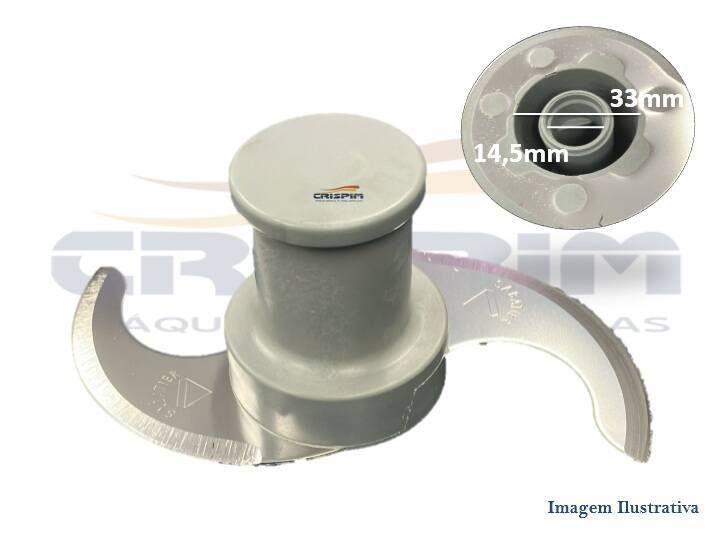 FACA LISA CUTTER ROBOT COUPE R2/R211 - Foto 1