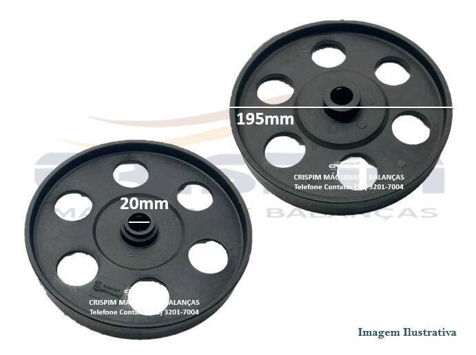 VOLANTE NYLON BATEDEIRA G.PANIZ BP-05/BP-12RP - Foto 1