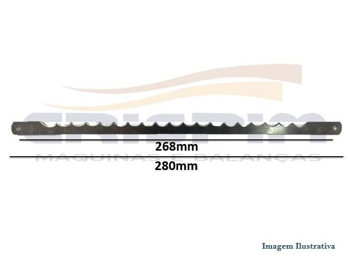 LAMINA FATIADEIRA DE PÃO G.PANIZ FP-12 - 280MM - Foto 1