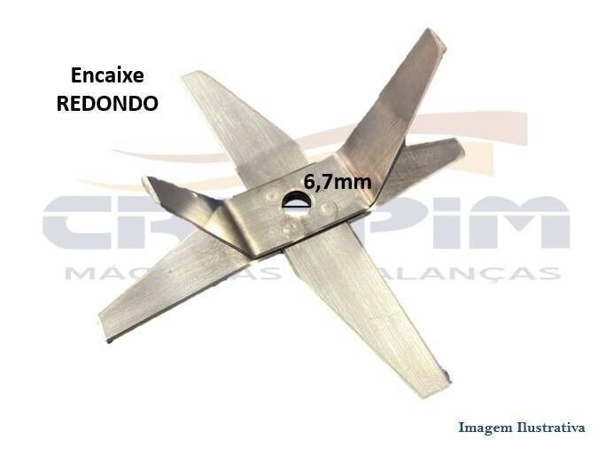 HELICE LIQUIDIFICADOR BERMAR 4 LTS ALTA - Foto 1