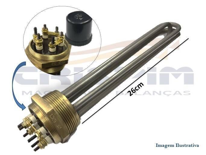 RESISTENCIA 3.000W 220V / 380V CAFETEIRA CXS-30 - Foto 1