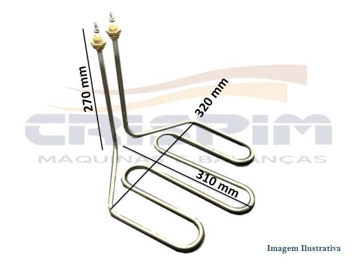RESISTENCIA 4.000W 220V MENOR FRITADEIRA SIEMSEN F - Foto 1