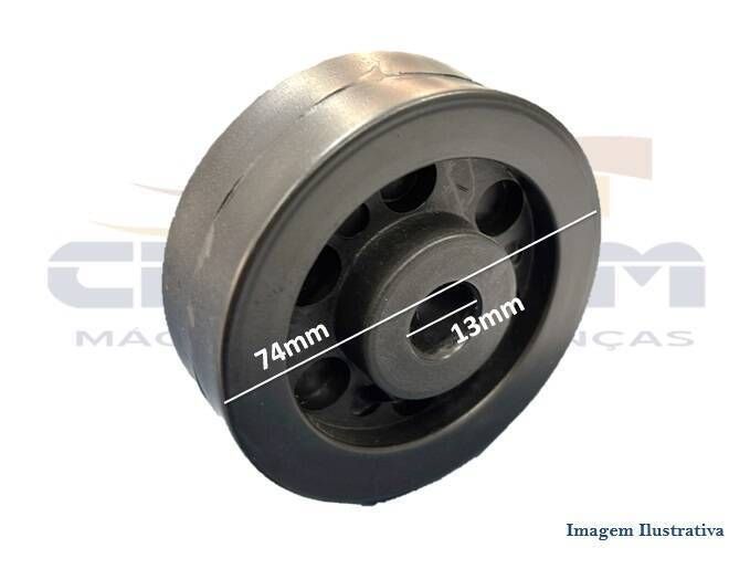 RODA EM PVC BAL. MEC. WELMY REF. 104 - Foto 1