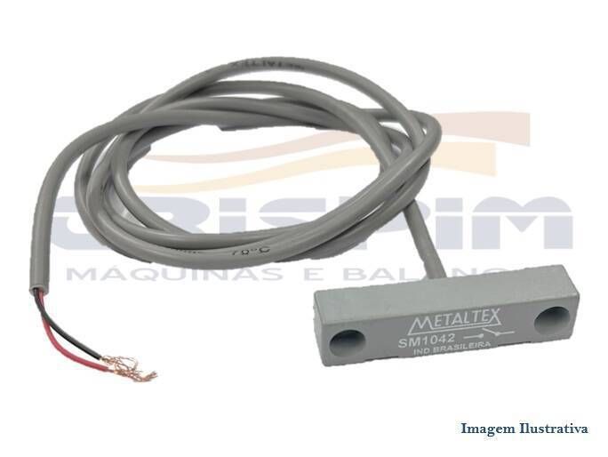 SENSOR MAGNETICO NA C/CABO PP-2,0M SM1042 PROFISSI - Foto 1