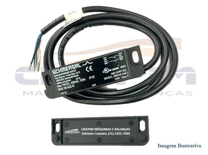 SENSOR SCHMERSAL MAGNETICO AMASSADEIRA G.PANIZ BNS - Foto 1