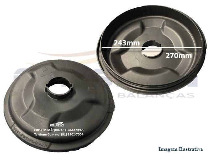 TAMPA DO COPO LIQUID. SIEMSEN BORRACHA 04LTS ( NOV - Foto 1