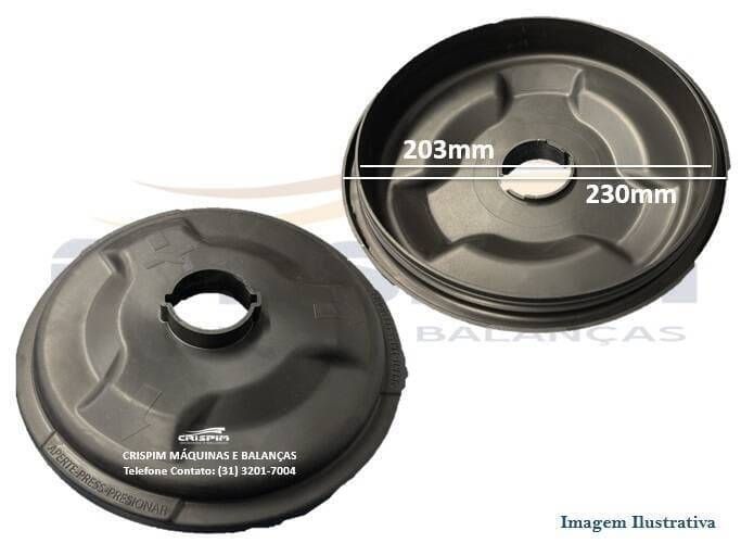 TAMPA DO COPO LIQUID. SIEMSEN BORRACHA 03LTS ( NOV - Foto 1