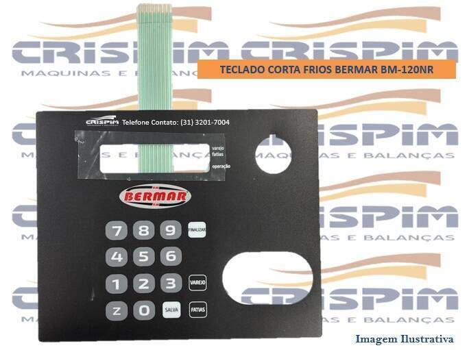 TECLADO CORTA FRIOS BERMAR BM-120NR - Foto 1