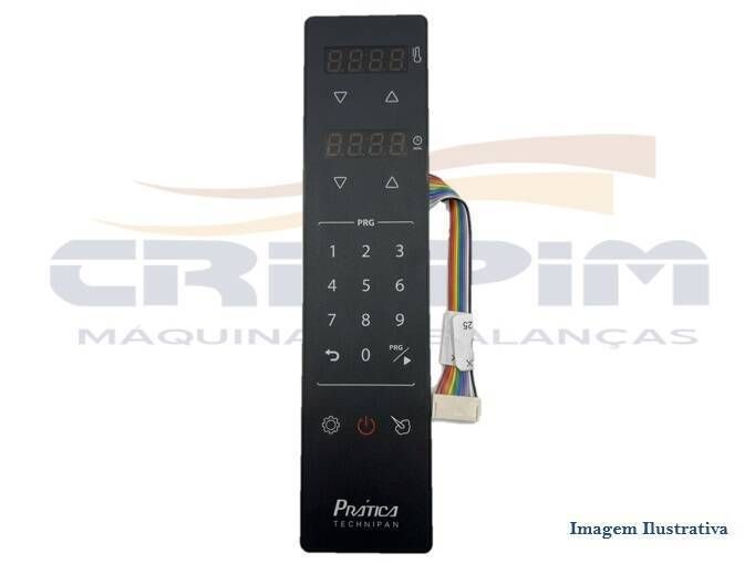 TECLADO DE MEMBRANA PAN PROGRAMAVEL STD FORNO PRAT - Foto 1