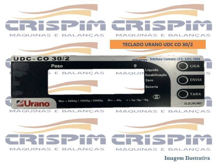 TECLADO URANO UDC CO 30/2 - Foto 1