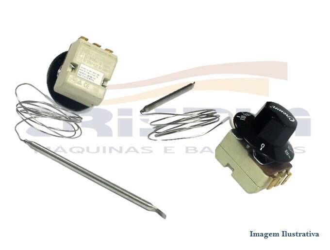 TERMOSTATO 30 A 110C 20A S/BUCHA CROWN - Foto 1