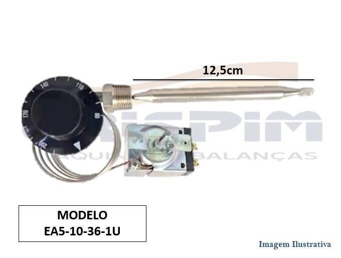 TERMOSTATO 80 A 210C 30A C/BUCHA ROBERTSHAW - Foto 1