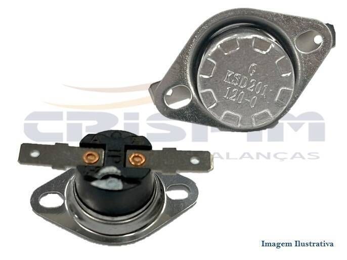 TERMOSTATO BIMETALICO 120°C CAMARA MICROONDAS PRAT - Foto 1