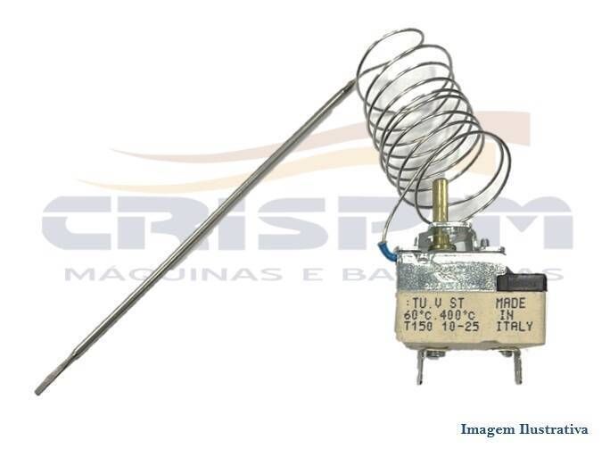 TERMOSTATO FORNO PRATICA ELÉTRICO CAEM 400°C REARM - Foto 1