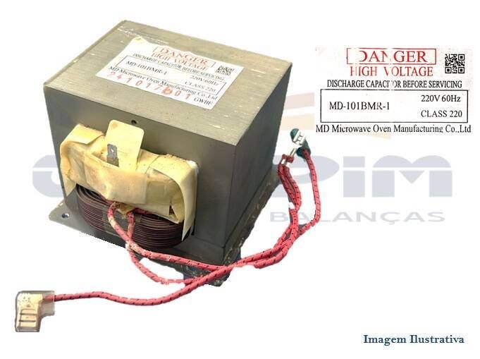 TRANSFORMADOR MIDEA MICROONDAS PRATICA FINISHER - Foto 1