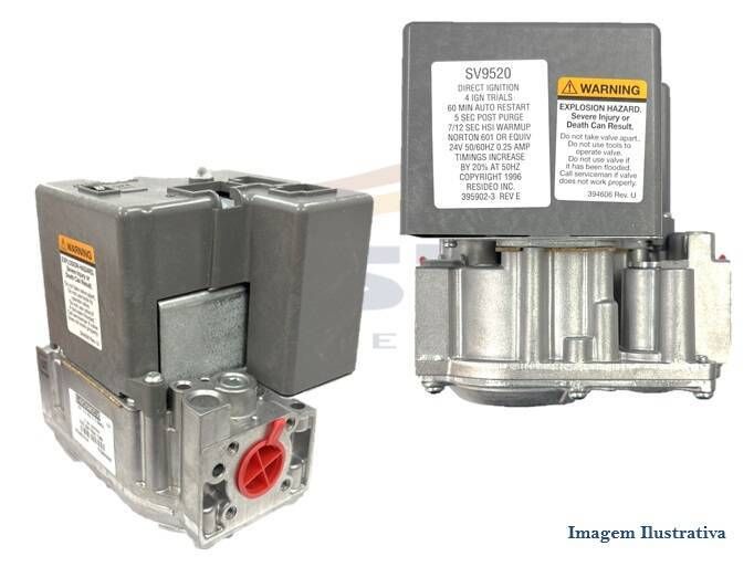 VALVULA GAS SMART VALVE SV9520M2536 IGNICAO DIRETA - Foto 1