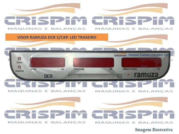 VISOR RAMUZA DCR S/CAP. LED TRASEIRO - Foto 1