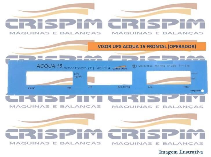 VISOR UPX ACQUA 15 FRONTAL (OPERADOR) - Foto 1