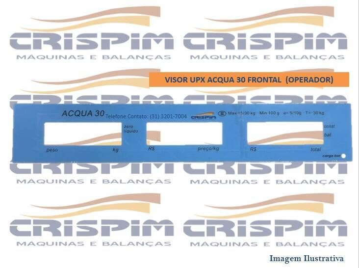 VISOR UPX ACQUA 30 FRONTAL (OPERADOR) - Foto 1