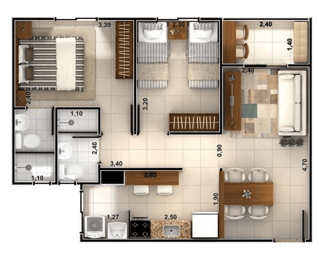 UP Residencial Vila Galli - Foto 3