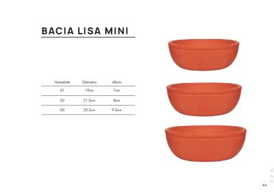 Bacia Lisa Mini - Foto 1