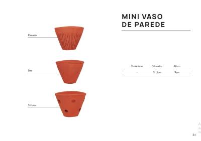 Mini Vaso de Parede - Foto 1