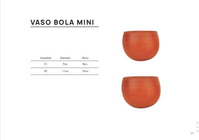 Vaso Bola Mini - Foto 1