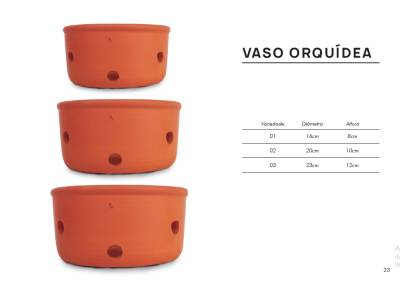 Vaso Orquídea - Foto 1