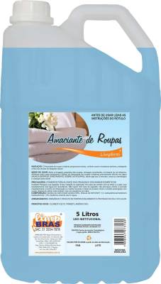 Amaciante de roupas 5L Limpbras - Foto 1