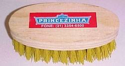 Escova Oval de Madeira - Foto 1